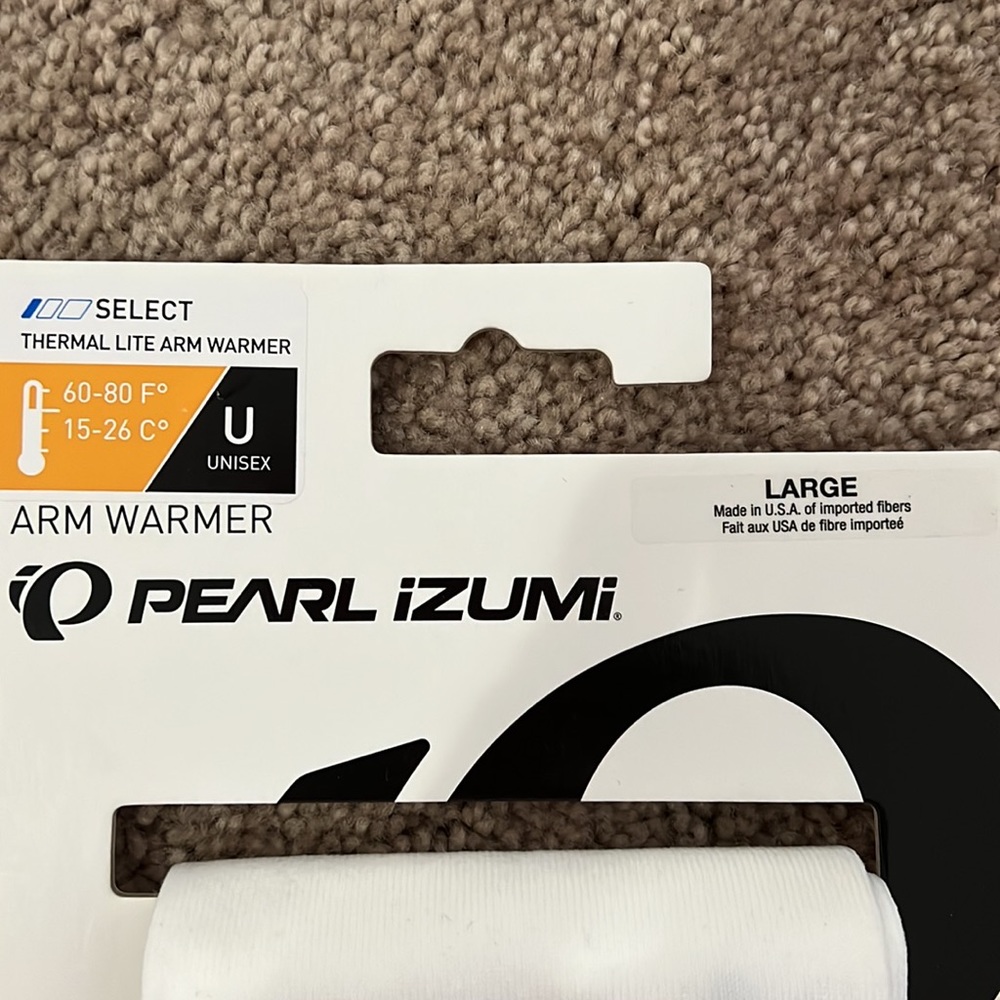 NWT: Pearl Izumi Thermal Lite Arm Warmers (Large) - Picture 2 of 3